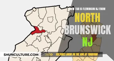 Flemington to North Brunswick: How Far?