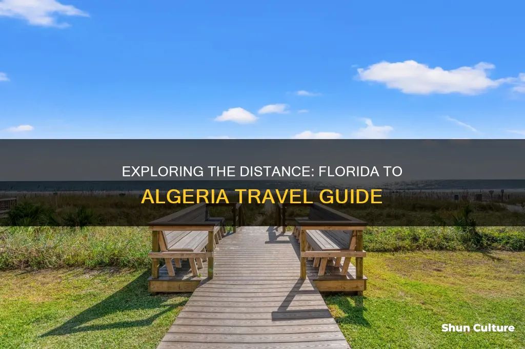 how far is florida from algeria