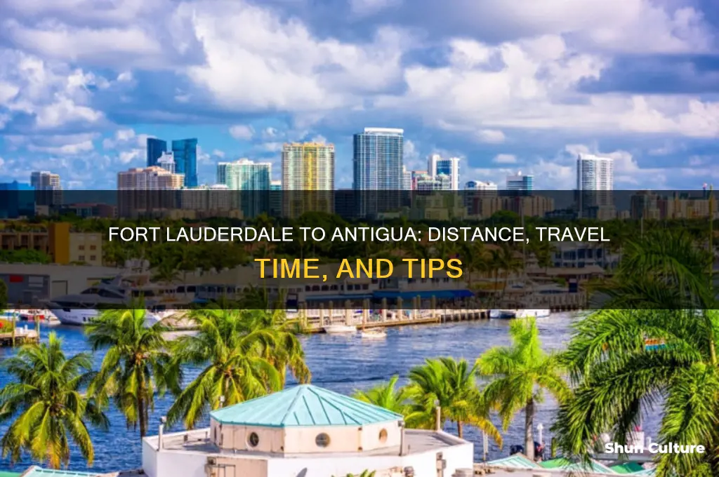 how far is fort lauderdale to antigua