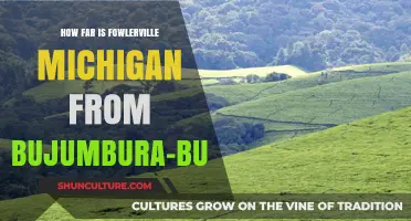 Exploring the Distance: Fowlerville, Michigan to Bujumbura, Burundi