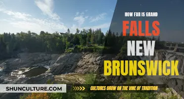 Grand Falls, New Brunswick: How Far?