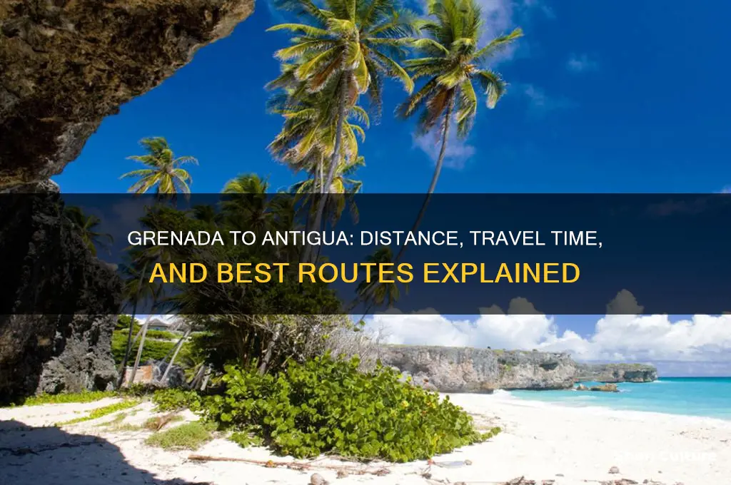 how far is grenada from antigua