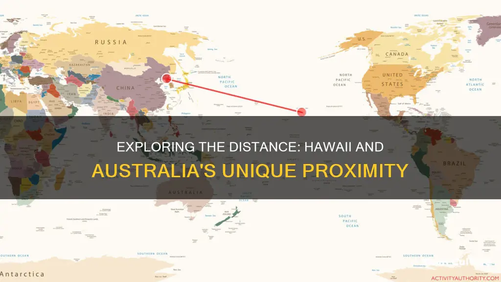 how far is hawaii from australia