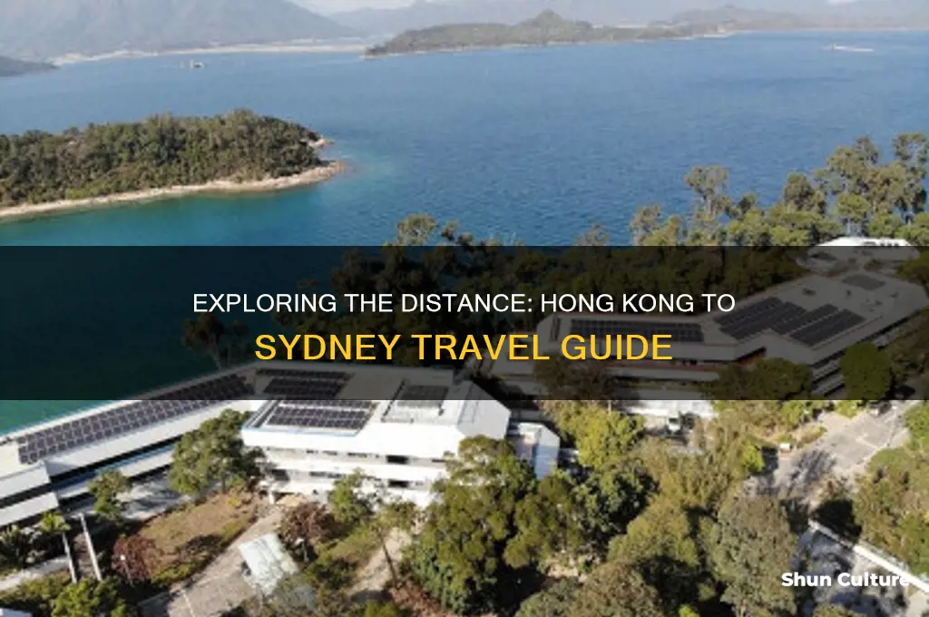 how far is hong kong from sydney australia