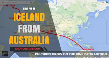 Exploring the Distance Between Iceland and Australia