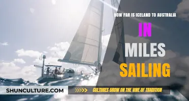 Sailing Challenge: Iceland to Australia Distance Explored