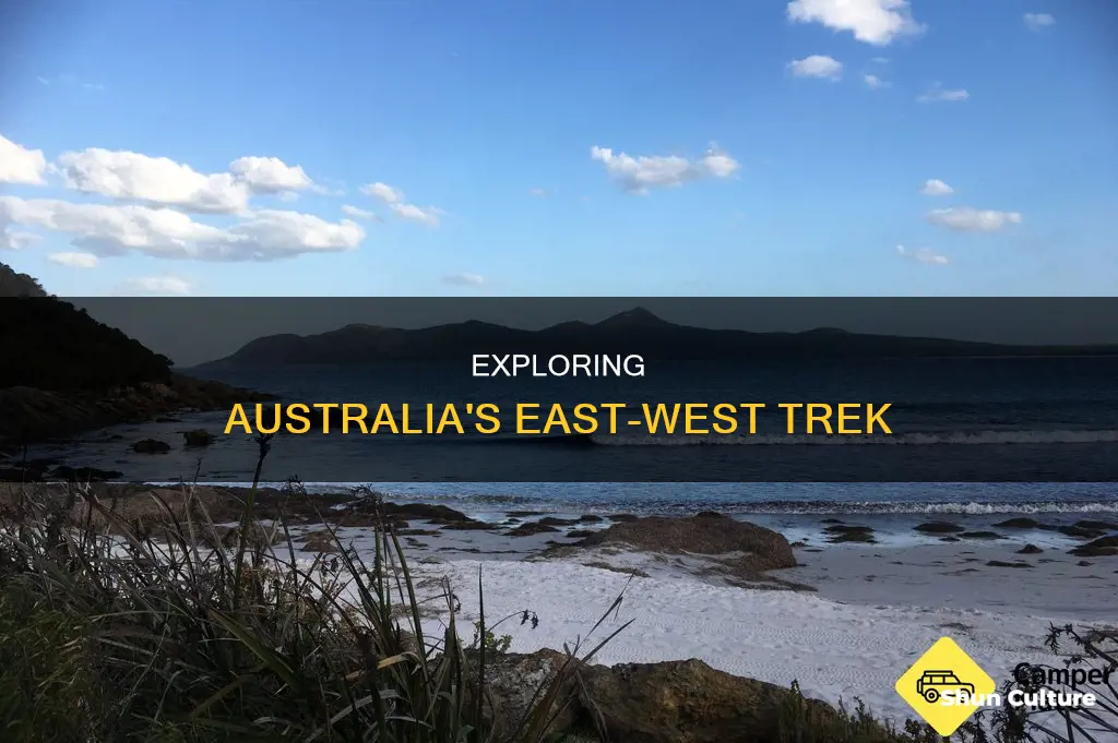 how far is it across australia travelling east-west