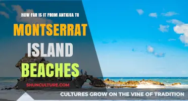 Exploring Caribbean Distances: Antigua to Montserrat Island Beaches Journey