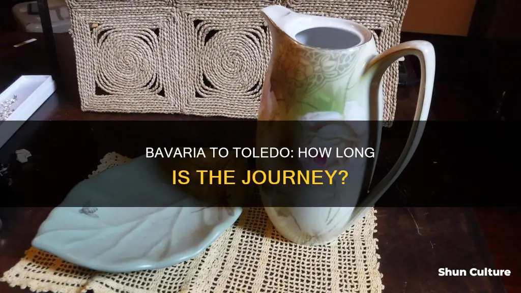 how far is it from bavaria oh to toledo oh