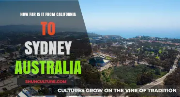California to Sydney: Unveiling the Distance Across the Pacific