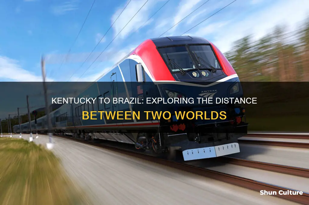how far is it from kentucky to brazil