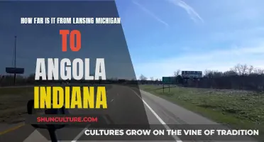 Exploring the Distance: Lansing, Michigan to Angola, Indiana