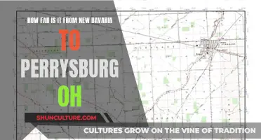 Exploring Ohio: New Bavaria to Perrysburg Distance