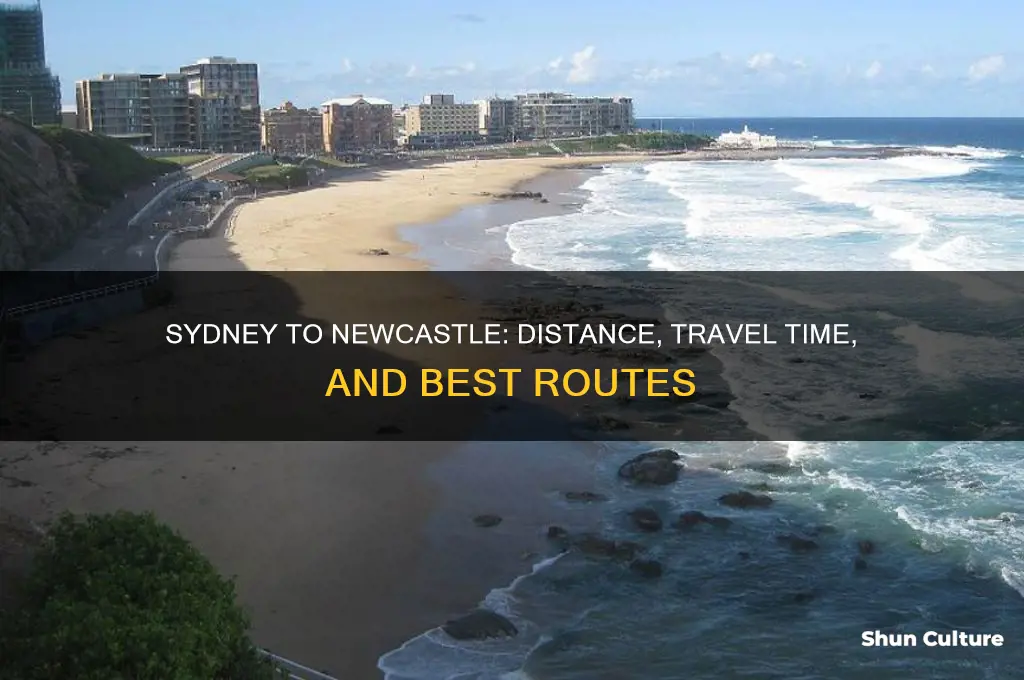 how far is it from sydney to newcastle australia