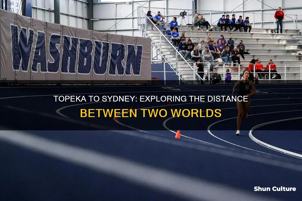 how far is it from topeka to sydney australia