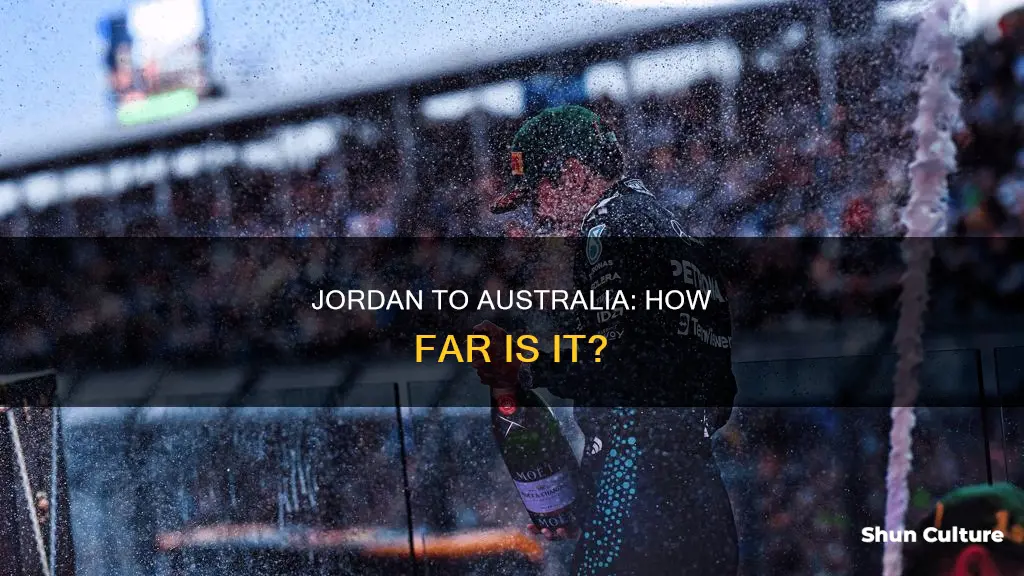 how far is jordan from australia
