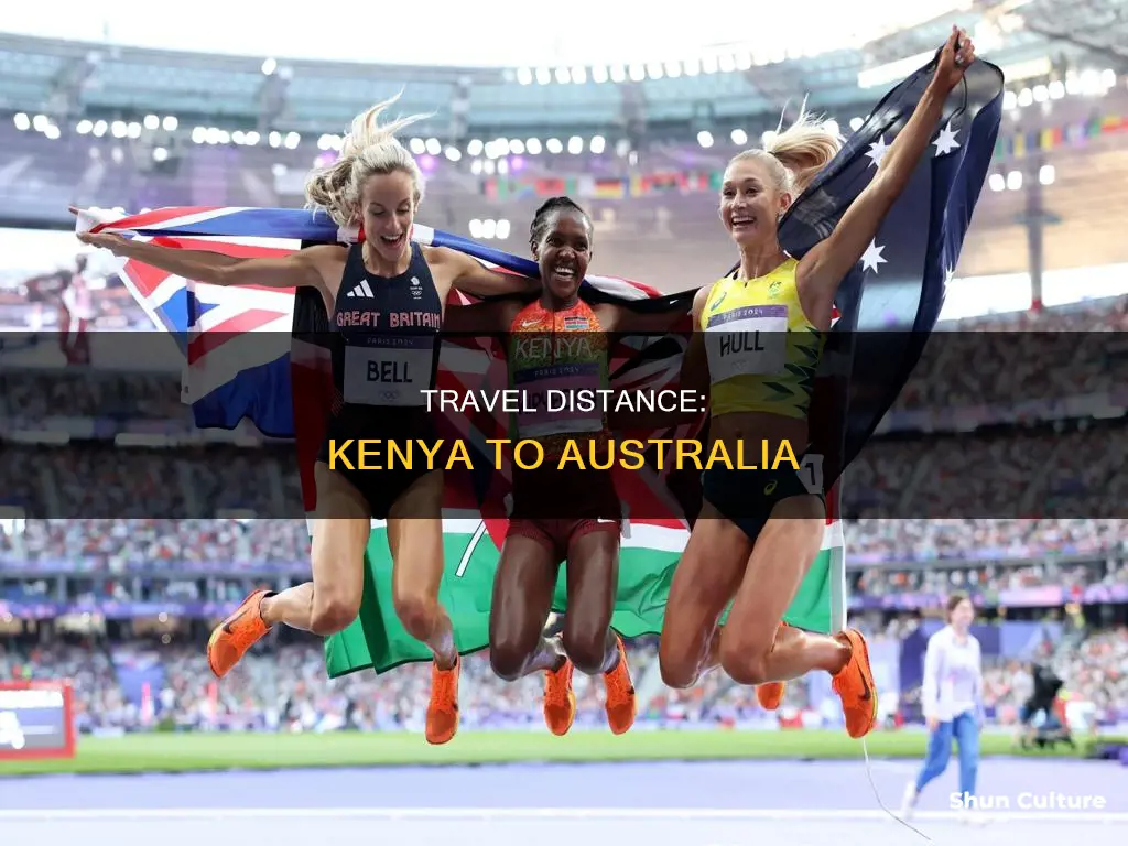 how far is kenya from australia