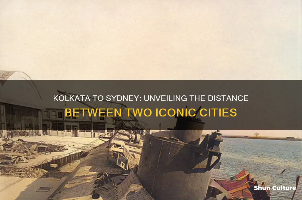 how far is kolkata from sydney australia