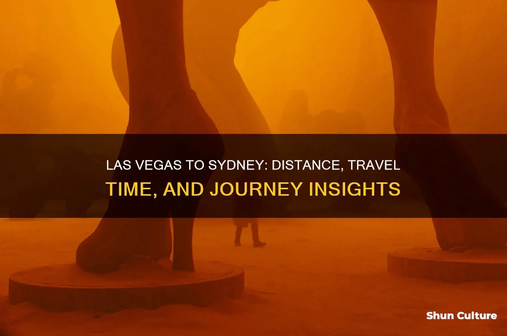 how far is las vegas from sydney australia