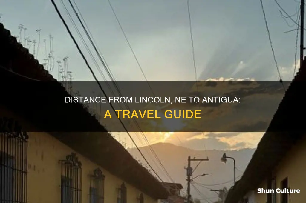 how far is lincoln ne from antigua
