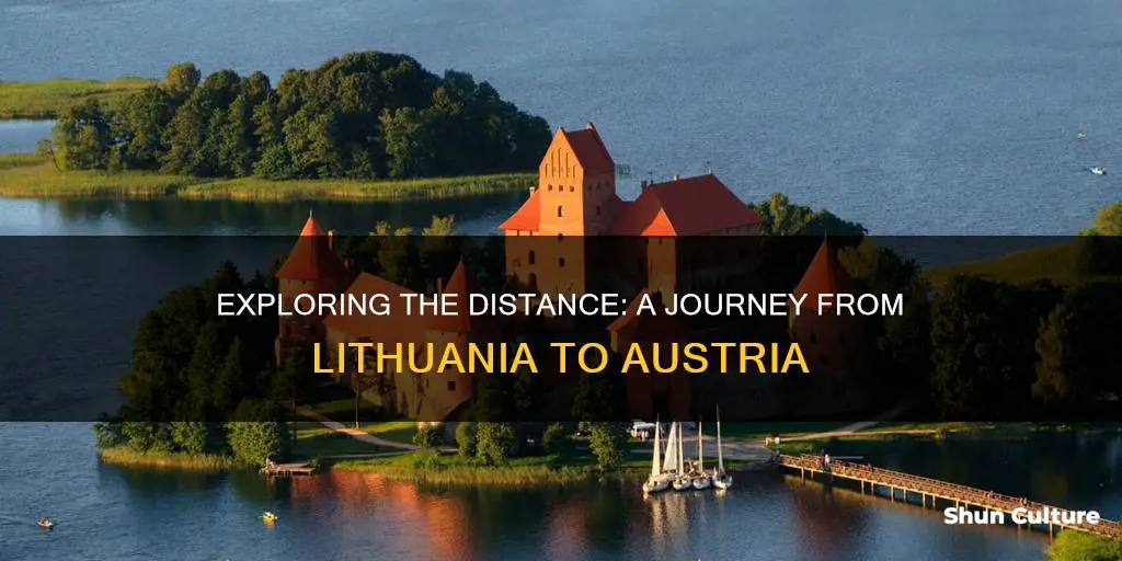 how far is lithuania from austria