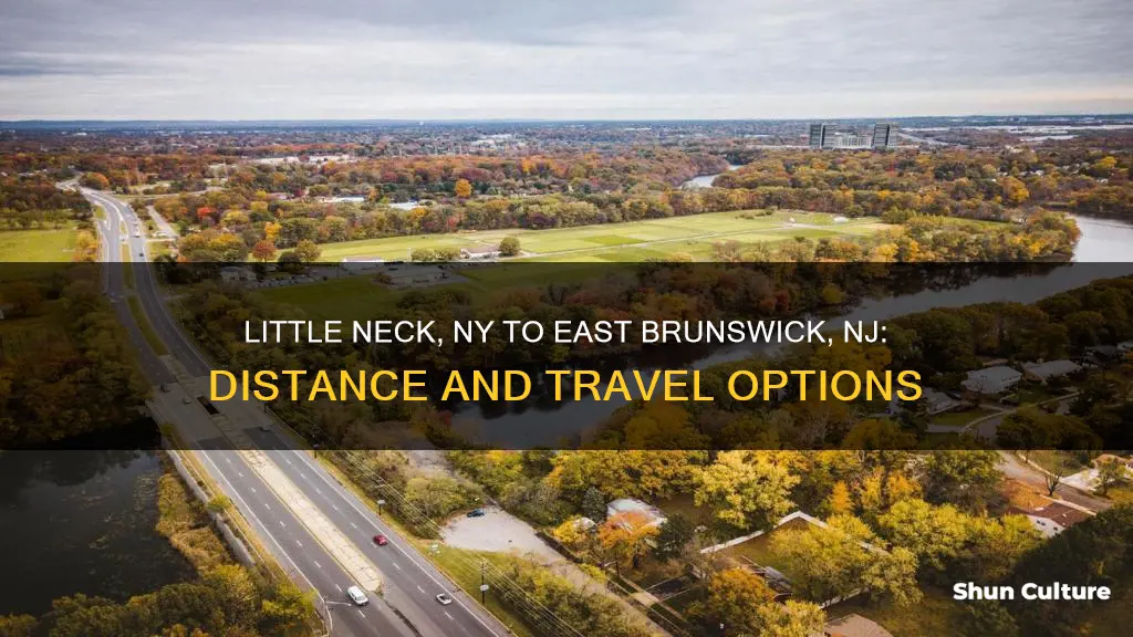 how far is little neck ny from east brunswick nj