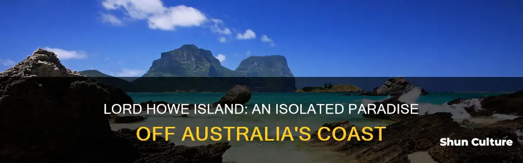 how far is lord howe island from australia