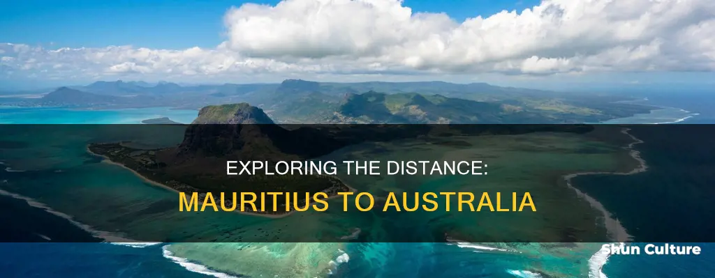 how far is mauritius from australia