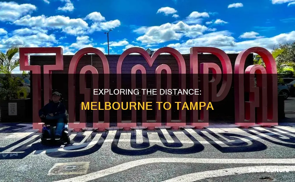 how far is melbourne australia from tampa florida