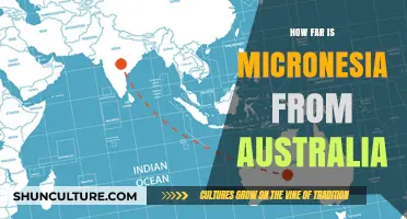 Micronesia and Australia: How Far Apart Are They?