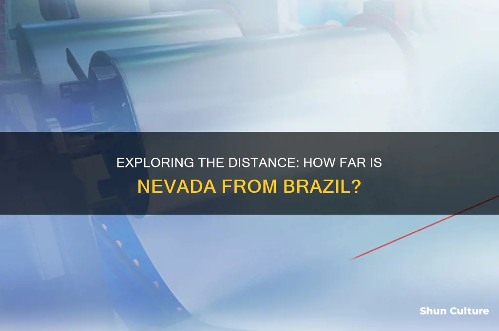how far is nevada from brazil