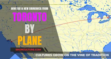 Toronto to New Brunswick: Flight Distance