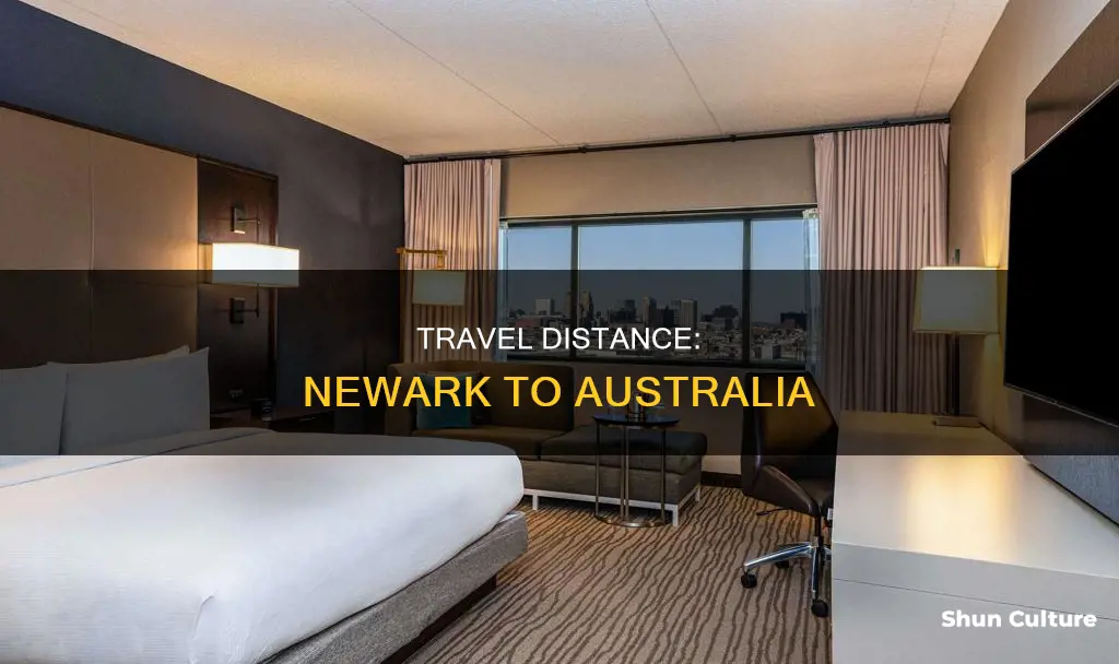 how far is newark from australia
