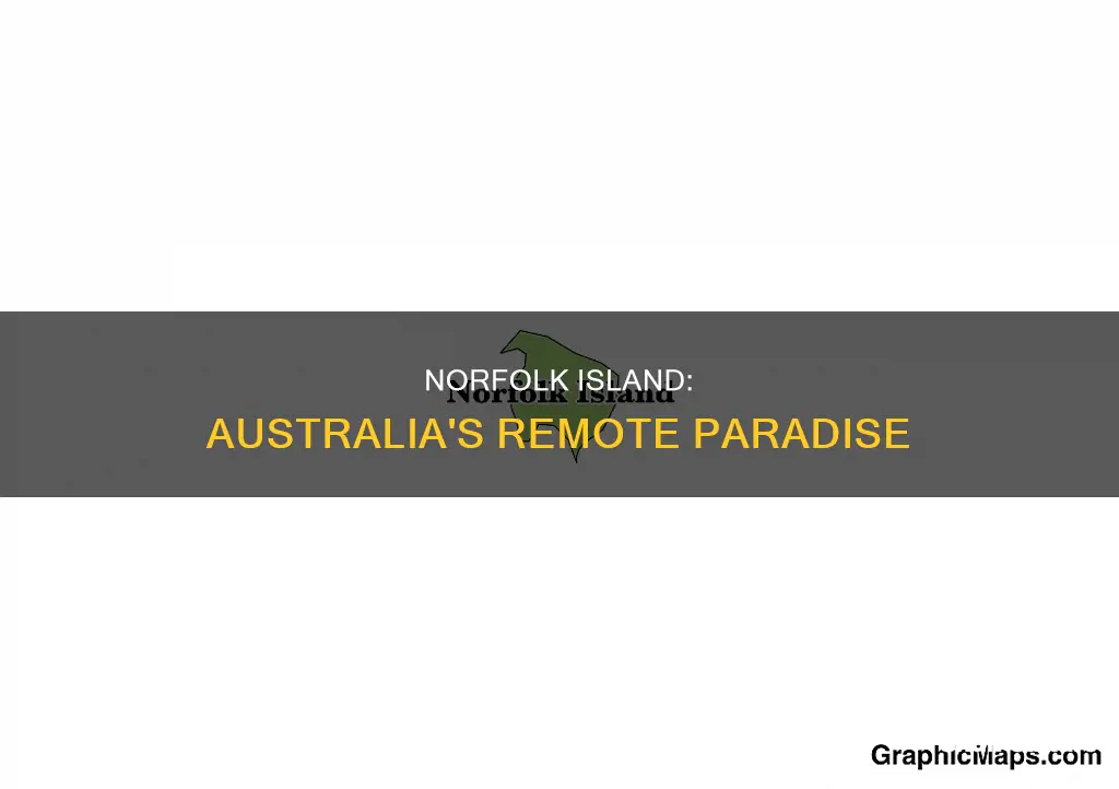 how far is norfolk island from australia