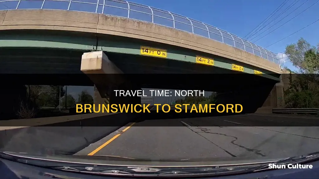 how far is north brunswick from stamford ct