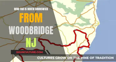 North Brunswick-Woodbridge Distance Explored