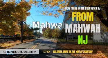 North Brunswick to Mahwah: Miles Apart