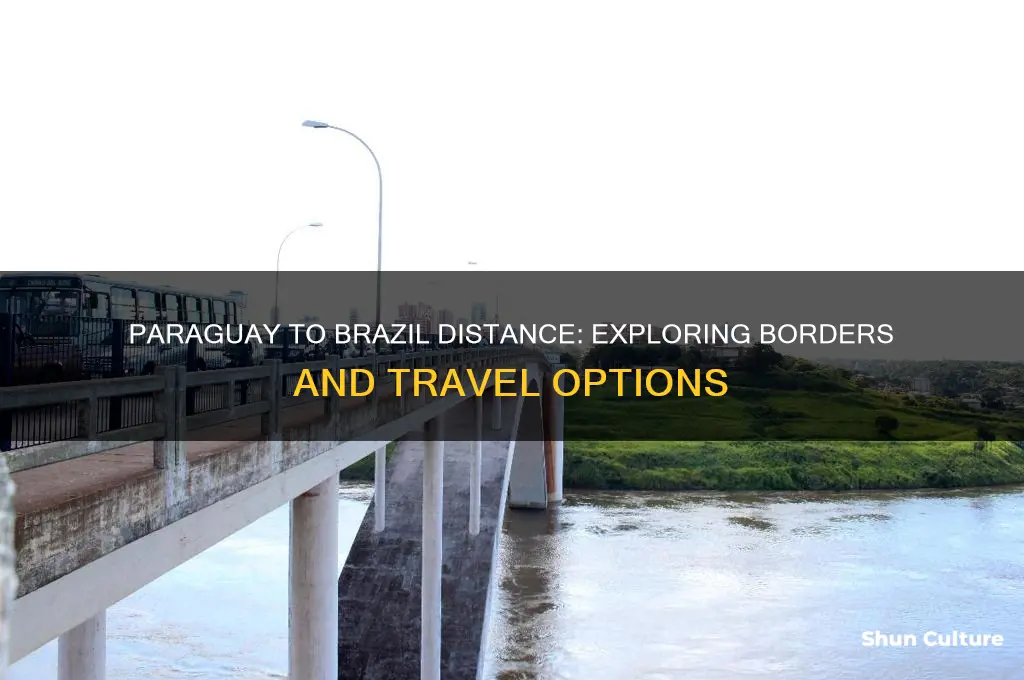 how far is paraguay from brazil