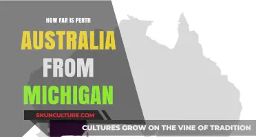 Travel Time: Perth to Michigan