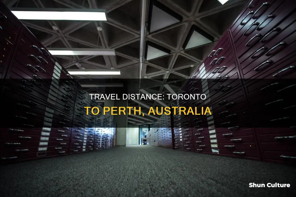 how far is perth australia from toronto