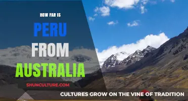 Travel Distance: Australia to Peru