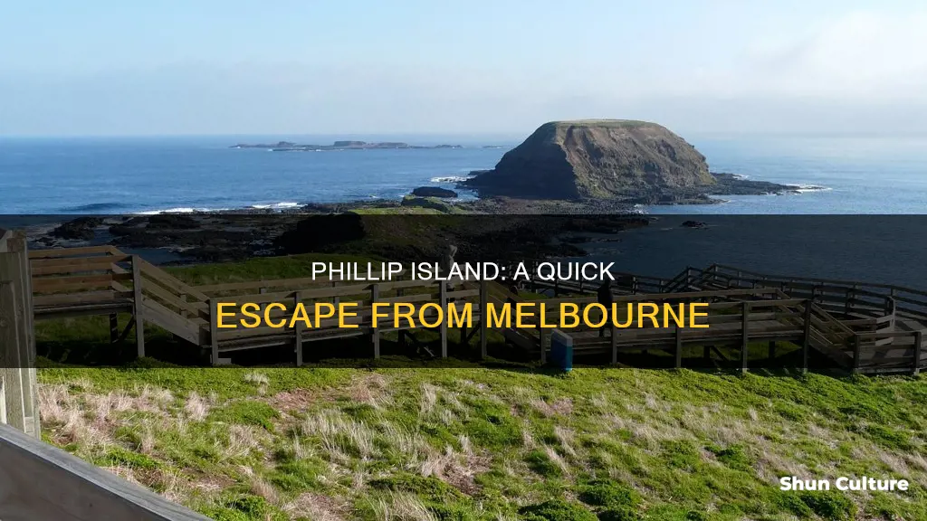 how far is phillip island from melbourne australia