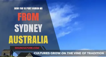 Port Huron, MI to Sydney, Australia: Distance and Travel Insights