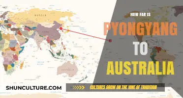 Pyongyang to Australia: The Ultimate Distance