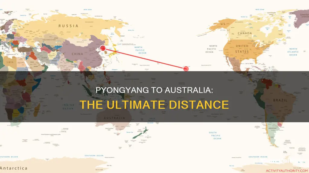 how far is pyongyang to australia