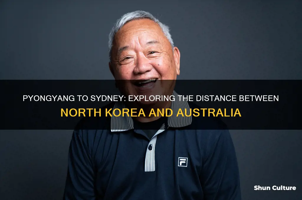 how far is pyongyang to sydney australia