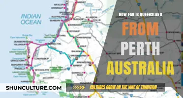 Exploring Australia: Queensland to Perth Distance