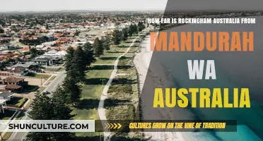 Travel Time: Rockingham to Mandurah, WA, Australia