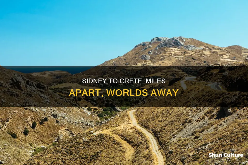 how far is sidney australia to crete grece