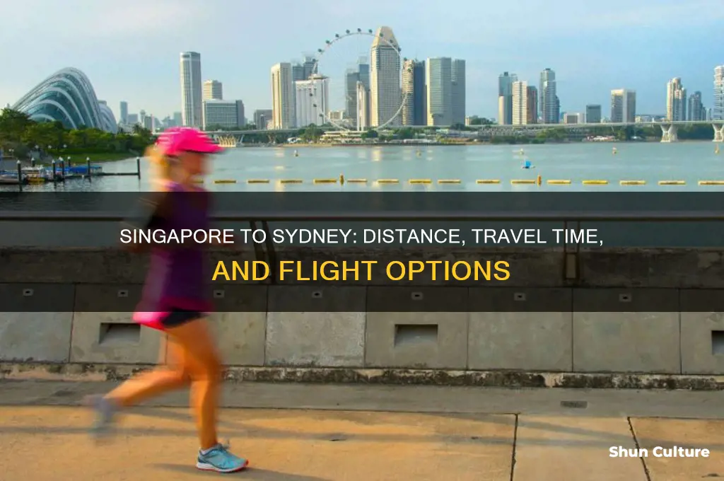 how far is singapore from sydney australia